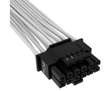 CABLE FUENTE ALIMENTACION PCIe 5.0 600W 12+4 WHITE CORSAIR