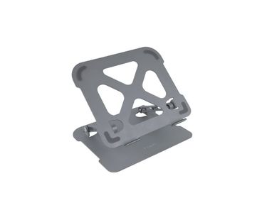 SOPORTE ELEVADOR PARA PORTATILES AJUSTABLE ERGONOMICO GRIS TOOQ