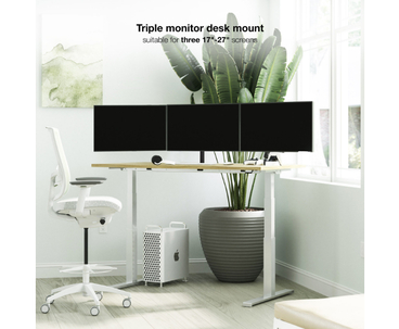 SOPORTE MESA 3 PANTALLAS 17"-27" TOOQ