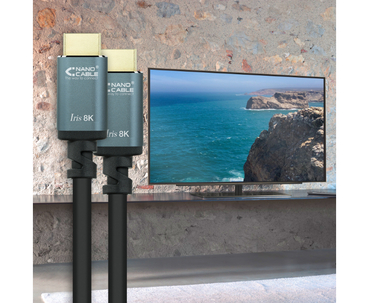 CABLE HDMI V2.1 IRIS 8K TIPO A/M-A/M NEGRO 10 M NANOCABLE