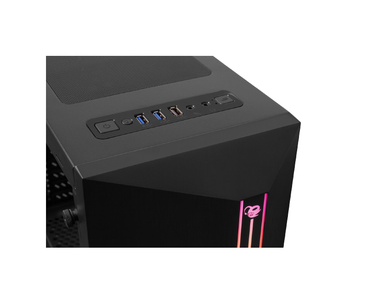 CAJA SEMITORRE ATX A200 FA/650W NEGRO RGB DEEPGAMING