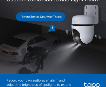 TP-LINK CAMARA IP VIGILANCIA 2K WIFI 360 OUTDOOR