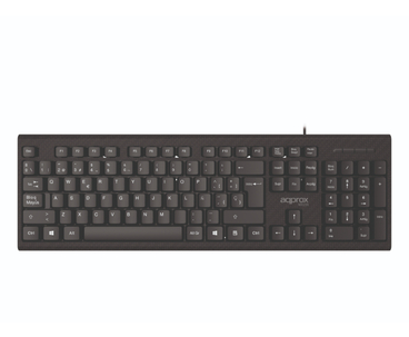 TECLADO + RATON OPTICO MX235 NEGRO APPROX